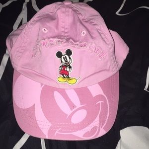 Pink Mickey Mouse Hat